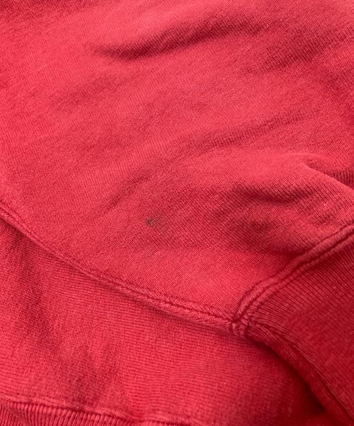 Champion（チャンピオン）Champion (チャンピオン) 90‘Sカレッジプリントクルーネックスウェット レッド×ホワイト サイズ:XLの古着・服飾アイテム