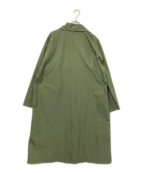 mettre（メトル）mettre (メトル) オーバーサイズコート グリーン サイズ:FREEの古着・服飾アイテム