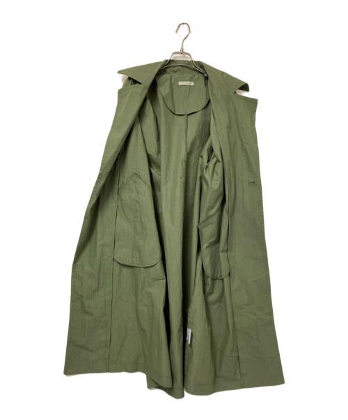 mettre（メトル）mettre (メトル) オーバーサイズコート グリーン サイズ:FREEの古着・服飾アイテム