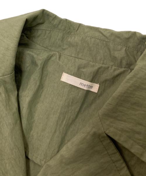 mettre（メトル）mettre (メトル) オーバーサイズコート グリーン サイズ:FREEの古着・服飾アイテム
