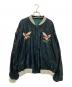 中古・古着 東洋エンタープライズ (トウヨウエンタープライズ) AVIREX (アヴィレックス) SUKA JACKET 50th JAPAN MAP グリーン×ブラック サイズ:XL：55000円