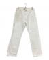 POST O'ALLS（ポストオーバーオールズ）の古着「Five Pocket : 12oz. selvedge denim」｜ホワイト