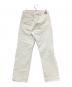 POST O'ALLS (ポストオーバーオールズ) Five Pocket : 12oz. selvedge denim ホワイト サイズ:L：18000円