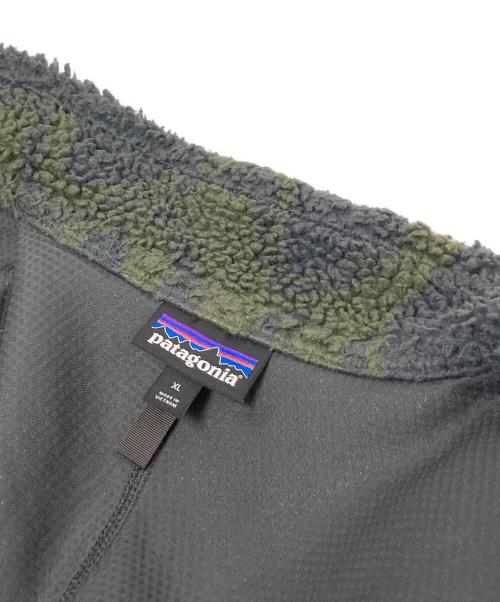 Patagonia（パタゴニア）Patagonia (パタゴニア) Classic Retro-X Jacket グレー×グリーン サイズ:XLの古着・服飾アイテム