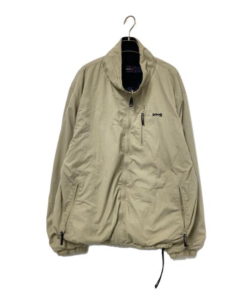 Schott（ショット）Schott (ショット) リバーシブルウォームアップジャケット ベージュ×ブラック サイズ:下記参照の古着・服飾アイテム