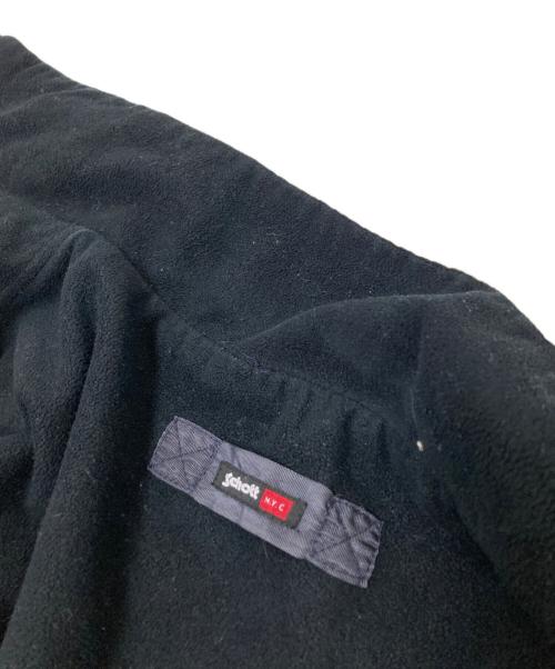 Schott（ショット）Schott (ショット) リバーシブルウォームアップジャケット ベージュ×ブラック サイズ:下記参照の古着・服飾アイテム