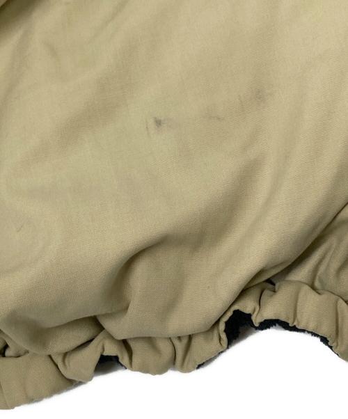 Schott（ショット）Schott (ショット) リバーシブルウォームアップジャケット ベージュ×ブラック サイズ:下記参照の古着・服飾アイテム