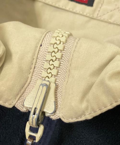 Schott（ショット）Schott (ショット) リバーシブルウォームアップジャケット ベージュ×ブラック サイズ:下記参照の古着・服飾アイテム