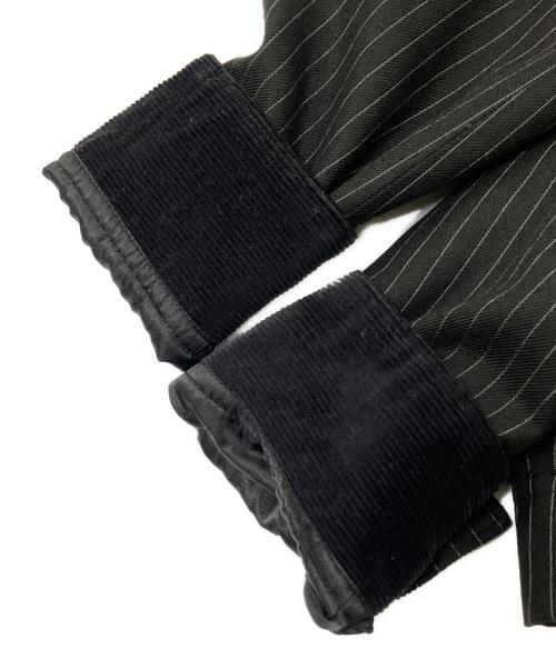 Schott（ショット）Schott (ショット) ストライプワークジャケット ブラック サイズ:Mの古着・服飾アイテム
