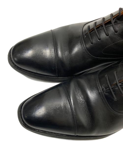 SCOTCH GRAIN（スコッチグレイン）SCOTCH GRAIN (スコッチグレイン) ストレートチップシューズ ブラック サイズ:25.0cmの古着・服飾アイテム