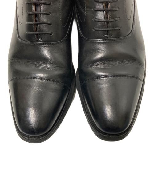 SCOTCH GRAIN（スコッチグレイン）SCOTCH GRAIN (スコッチグレイン) ストレートチップシューズ ブラック サイズ:25.0cmの古着・服飾アイテム