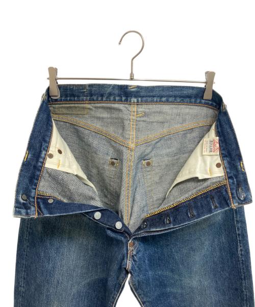 EVISU（エヴィス）EVISU (エヴィス) カモメプリントデニムパンツ インディゴ サイズ:W32×L36の古着・服飾アイテム