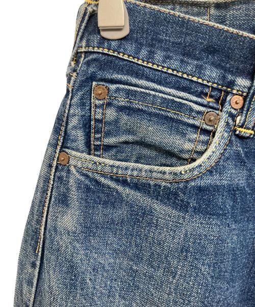 EVISU（エヴィス）EVISU (エヴィス) カモメプリントデニムパンツ インディゴ サイズ:W32×L36の古着・服飾アイテム