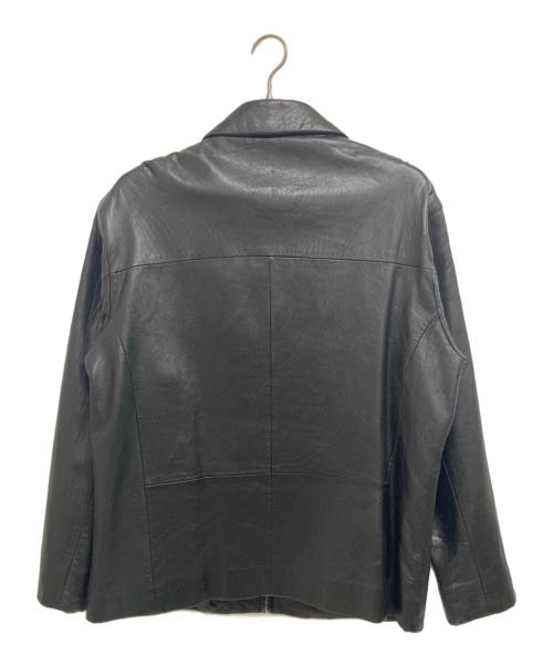 MOSSIMO（モッシモ）MOSSIMO (モッシモ) レザージャケット ブラック サイズ:Mの古着・服飾アイテム