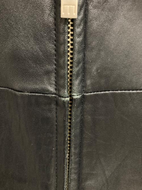 MOSSIMO（モッシモ）MOSSIMO (モッシモ) レザージャケット ブラック サイズ:Mの古着・服飾アイテム