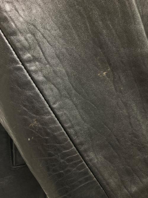 MOSSIMO（モッシモ）MOSSIMO (モッシモ) レザージャケット ブラック サイズ:Mの古着・服飾アイテム