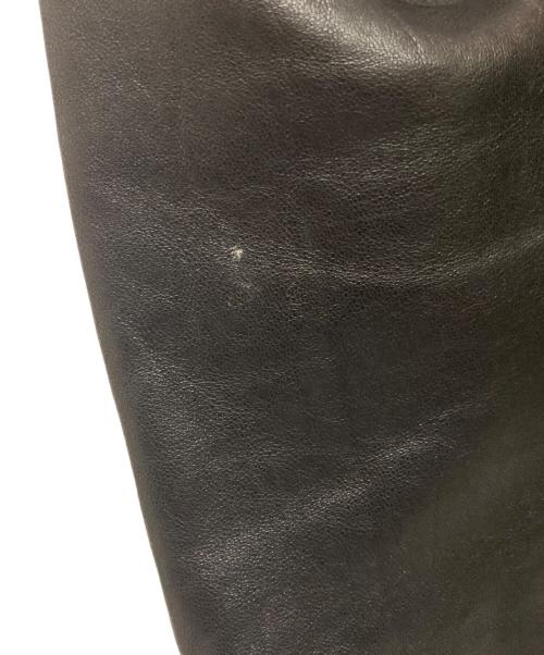 MOSSIMO（モッシモ）MOSSIMO (モッシモ) レザージャケット ブラック サイズ:Mの古着・服飾アイテム