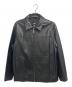 MOSSIMO（モッシモ）の古着「レザージャケット」｜ブラック