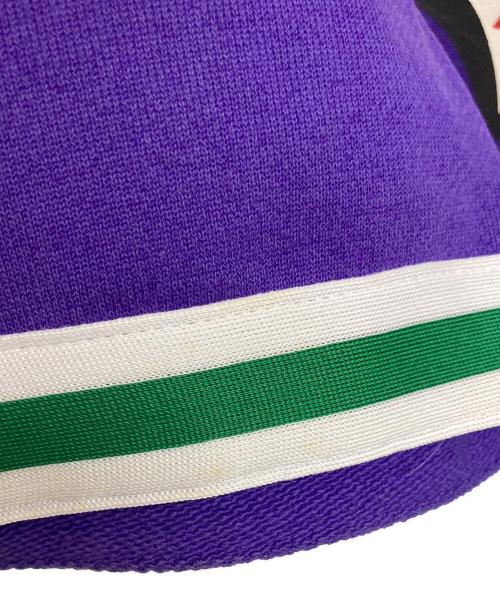 A BATHING APE（アベイシングエイプ）A BATHING APE (アベイシングエイプ) シャークプリントスウェットハーフパンツ パープル サイズ:Sの古着・服飾アイテム