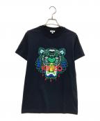 KENZOケンゾー）の古着「クラシックタイガープリントTシャツ」｜ブラック