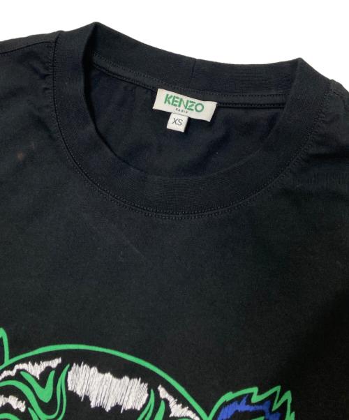 KENZO（ケンゾー）KENZO (ケンゾー) クラシックタイガープリントTシャツ ブラック サイズ:XSの古着・服飾アイテム