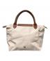 LONGCHAMP (ロンシャン) ル プリアージュ® オリジナル S トップハンドルバッグ ホワイト サイズ:下記参照：8000円