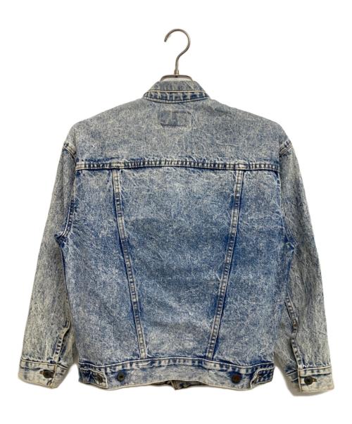 LEVI'S（リーバイス）LEVI'S (リーバイス) ケミカルウォッシュデニムトラッカージャケット インディゴ サイズ:Lの古着・服飾アイテム