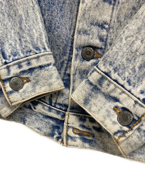 LEVI'S（リーバイス）LEVI'S (リーバイス) ケミカルウォッシュデニムトラッカージャケット インディゴ サイズ:Lの古着・服飾アイテム