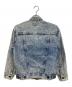 LEVI'S (リーバイス) ケミカルウォッシュデニムトラッカージャケット インディゴ サイズ:L：10000円