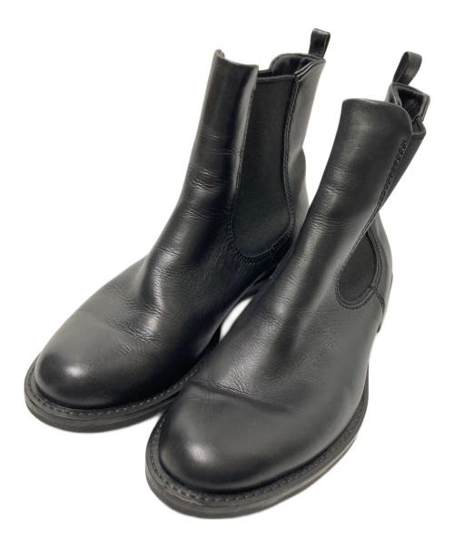 ECCO（エコー）ECCO (エコー) サイドゴアブーツ ブラック サイズ:36の古着・服飾アイテム