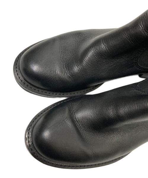 ECCO（エコー）ECCO (エコー) サイドゴアブーツ ブラック サイズ:36の古着・服飾アイテム