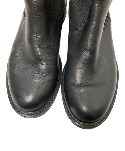 ECCO（エコー）ECCO (エコー) サイドゴアブーツ ブラック サイズ:36の古着・服飾アイテム