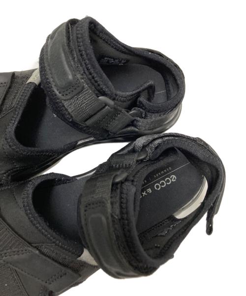 ECCO（エコー）ECCO (エコー) スポーツサンダル ブラック サイズ:US:4-4.5の古着・服飾アイテム