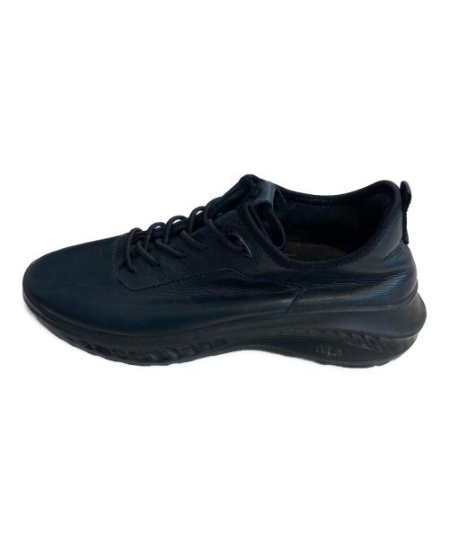 ECCO（エコー）ECCO (エコー) レザーシューズ ブラック サイズ:25.5cmの古着・服飾アイテム