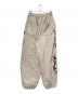NOT4NERD (ノットフォーナード) Dagger Tribal Logo Incision Sweat Pants ベージュ サイズ: L：7000円