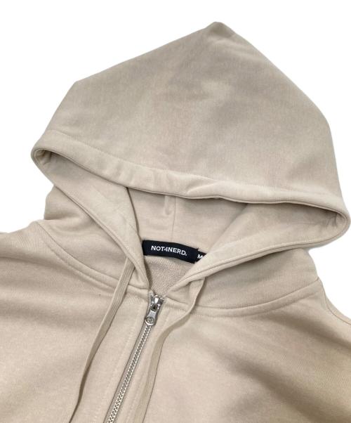 NOT4NERD（ノットフォーナード）NOT4NERD (ノットフォーナード) Dagger Tribal Logo Hood Zip Up ベージュ サイズ:Mの古着・服飾アイテム