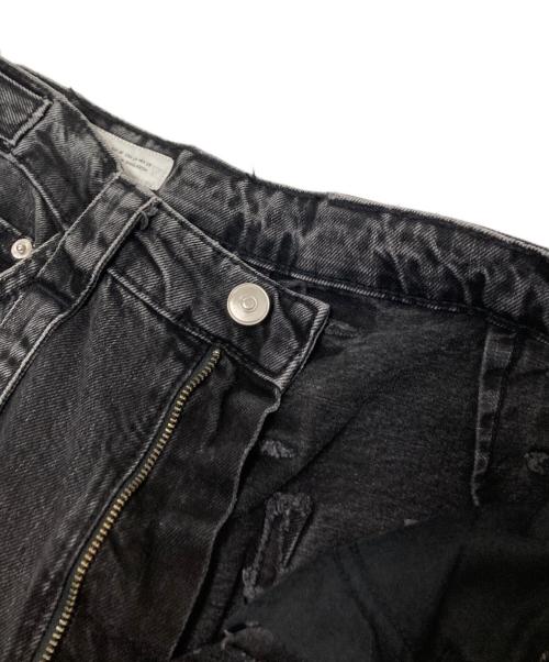 ZARA（ザラ）ZARA (ザラ) ギミックデニムカーゴパンツ ブラック サイズ:US:29の古着・服飾アイテム