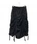 NOT CONVENTIONAL（ノットコンベンショナル）の古着「デザインスカート」｜ブラック