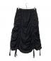 NOT CONVENTIONAL (ノットコンベンショナル) デザインスカート ブラック サイズ:FREE：9000円