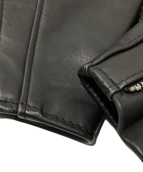 Schott（ショット）Schott (ショット) 618ダブルライダースジャケット ブラック サイズ:36の古着・服飾アイテム