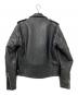 Schott (ショット) 618ダブルライダースジャケット ブラック サイズ:36：30000円