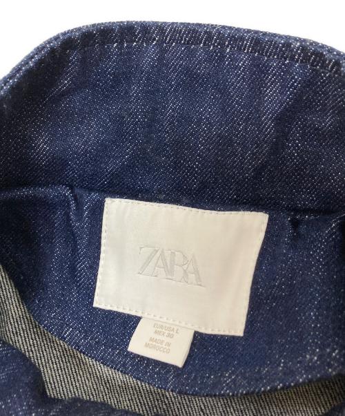 ZARA（ザラ）ZARA (ザラ) アームラインデニムジャケット インディゴ サイズ:Lの古着・服飾アイテム