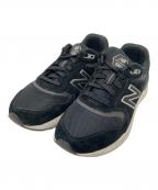 NEW BALANCEニューバランス）の古着「ローカットスニーカー」｜ブラック