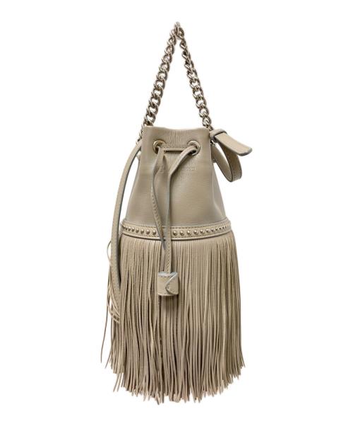 J&M DAVIDSON（ジェイ＆エム デヴィッドソン）J&M DAVIDSON (ジェイ＆エム デヴィッドソン) FRINGE CARNIVAL MINI ベージュ サイズ:下記参照の古着・服飾アイテム