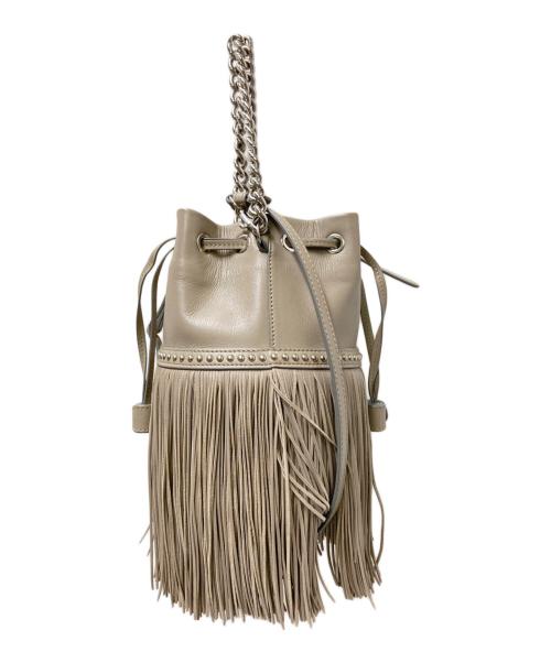 J&M DAVIDSON（ジェイ＆エム デヴィッドソン）J&M DAVIDSON (ジェイ＆エム デヴィッドソン) FRINGE CARNIVAL MINI ベージュ サイズ:下記参照の古着・服飾アイテム
