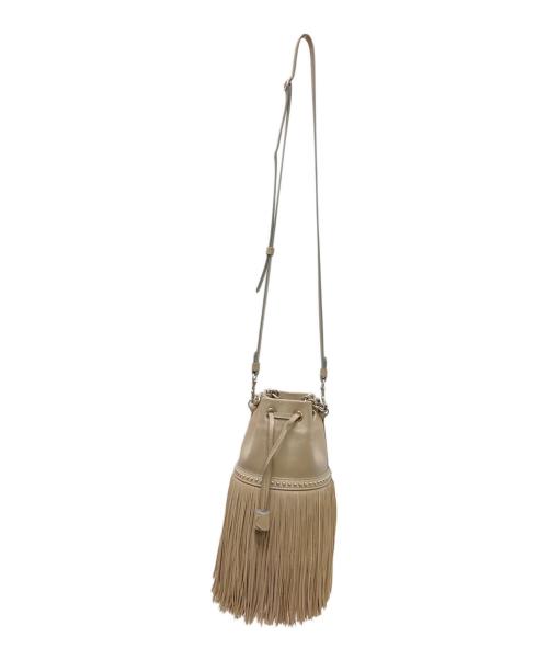J&M DAVIDSON（ジェイ＆エム デヴィッドソン）J&M DAVIDSON (ジェイ＆エム デヴィッドソン) FRINGE CARNIVAL MINI ベージュ サイズ:下記参照の古着・服飾アイテム