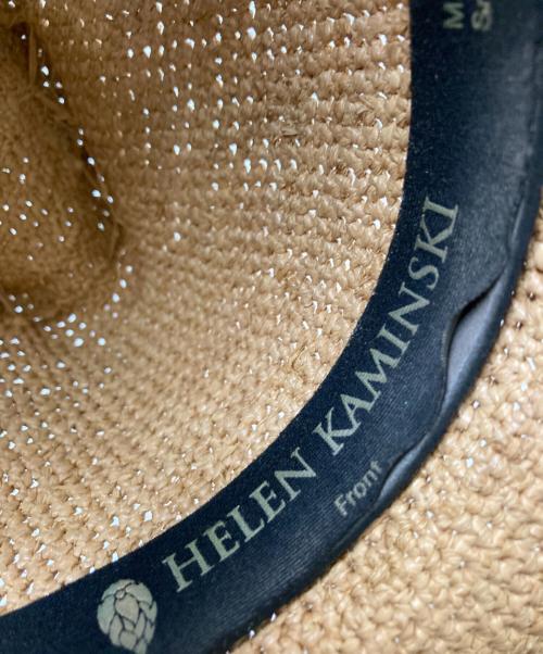 HELEN KAMINSKI（ヘレンカミンスキー）HELEN KAMINSKI (ヘレンカミンスキー) ラフィアハット ベージュ サイズ:下記参照の古着・服飾アイテム