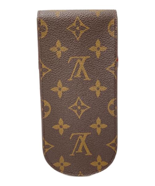 LOUIS VUITTON（ルイ ヴィトン）LOUIS VUITTON (ルイ ヴィトン) メガネケース ブラウン サイズ:下記参照の古着・服飾アイテム