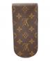 LOUIS VUITTON (ルイ ヴィトン) メガネケース ブラウン サイズ:下記参照：12000円