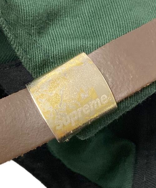 SUPREME（シュプリーム）SUPREME (シュプリーム) Chino Twill Gel S Logo グリーン サイズ:下記参照の古着・服飾アイテム
